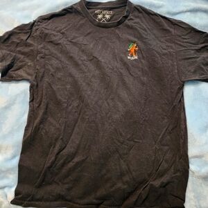 Riot society black t-shirt size L